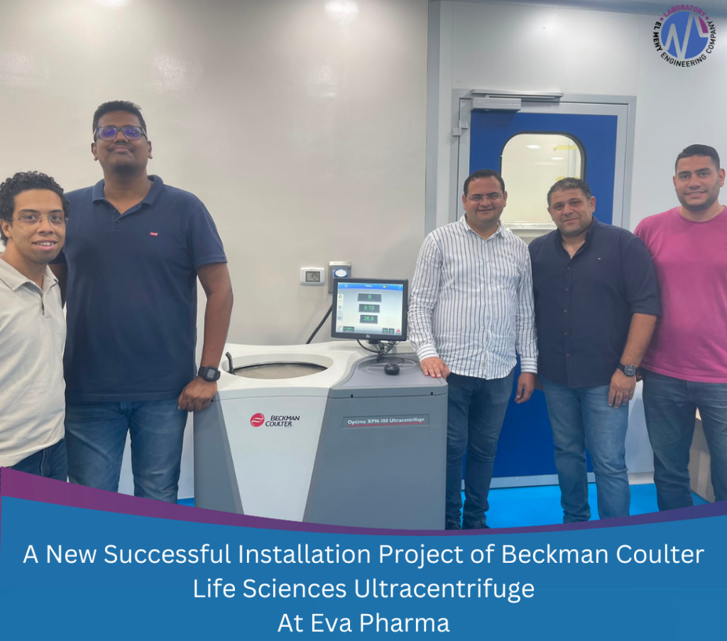 Successful installation of Beckman Coulter Ultracentrifuge at Eva Pharma.